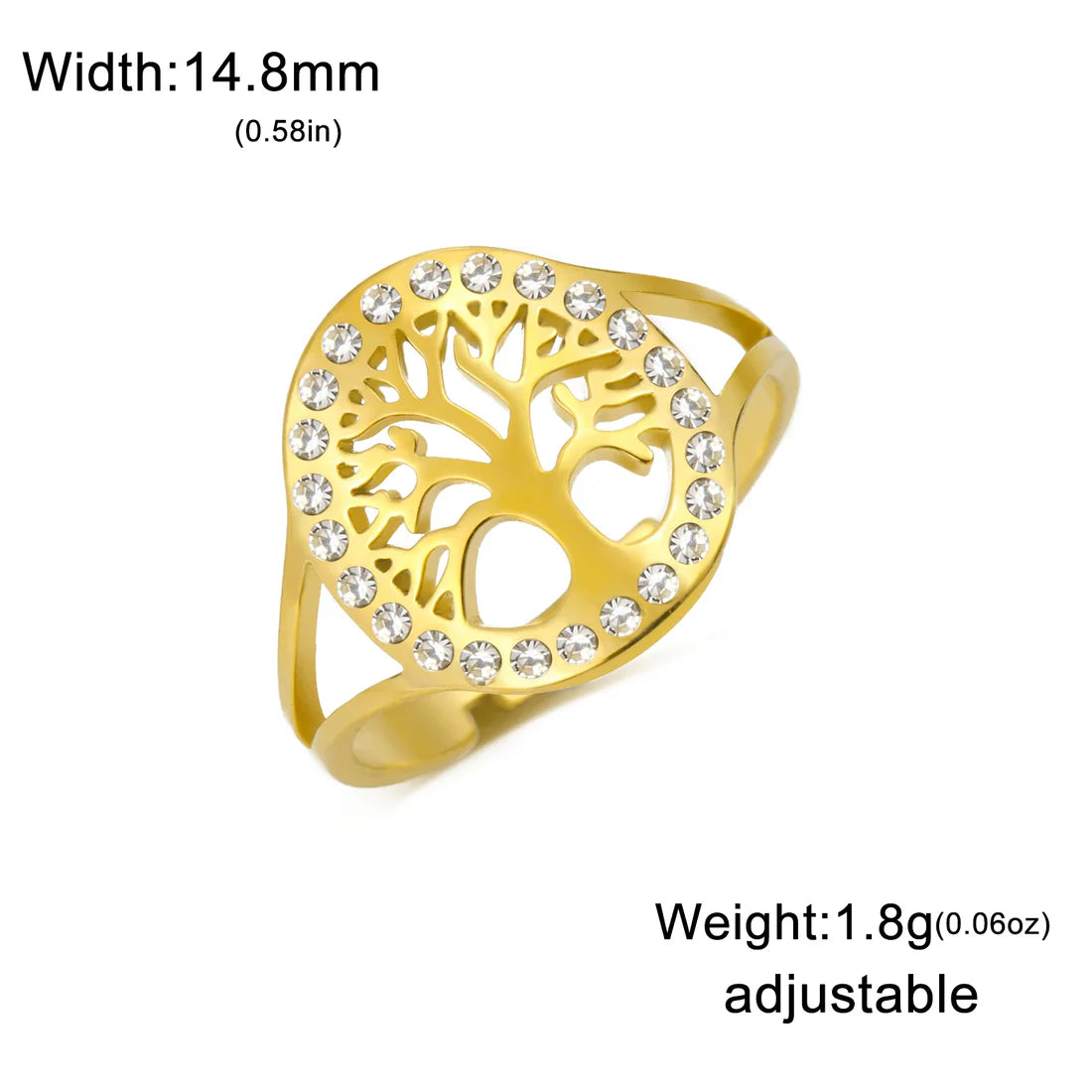 Skyrim Tree of Life Zircon Ring