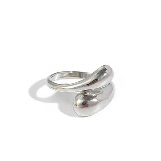 Water Drop Open Ring