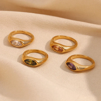 Belle Horse Eye Seal Rings