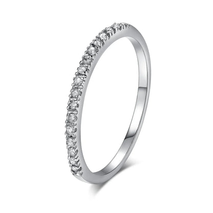 Micro Pave Zircon Ring
