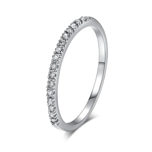 Micro Pave Zircon Ring