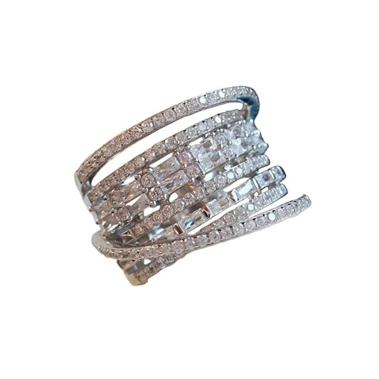 Nova Band Multilayered Zirconia Rings