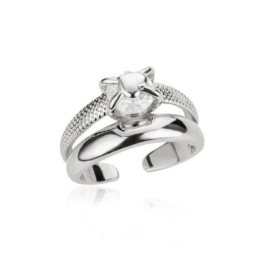 Stainless Steel Luxury Ring